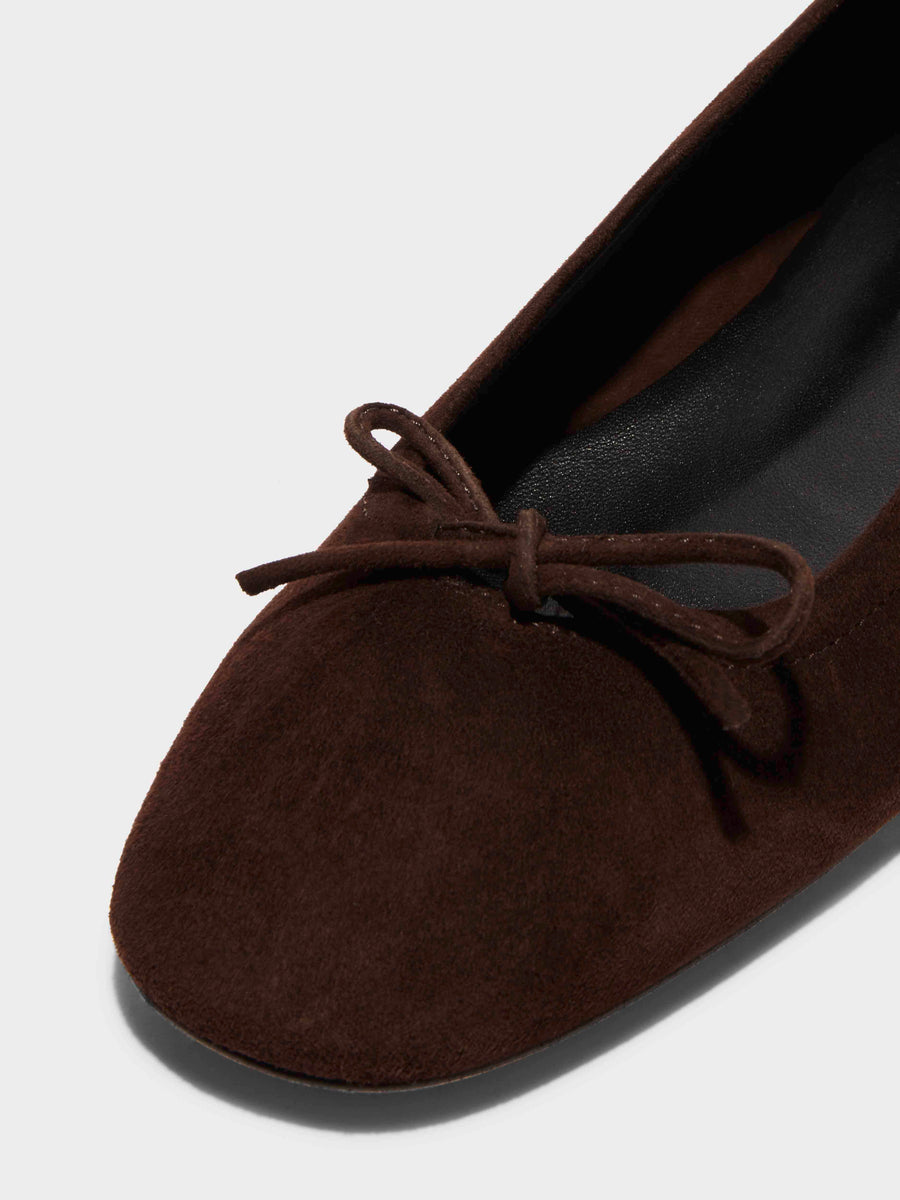 Delfina Suede Ballet Flats