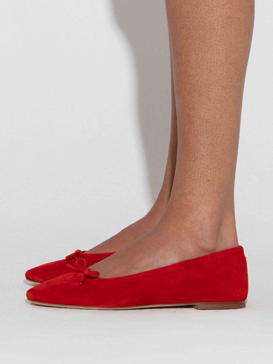 Delfina Suede Ballet Flats