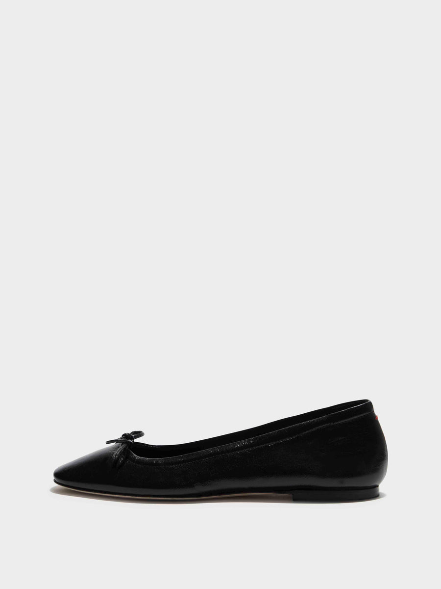 Delfina Leather Ballet Flats