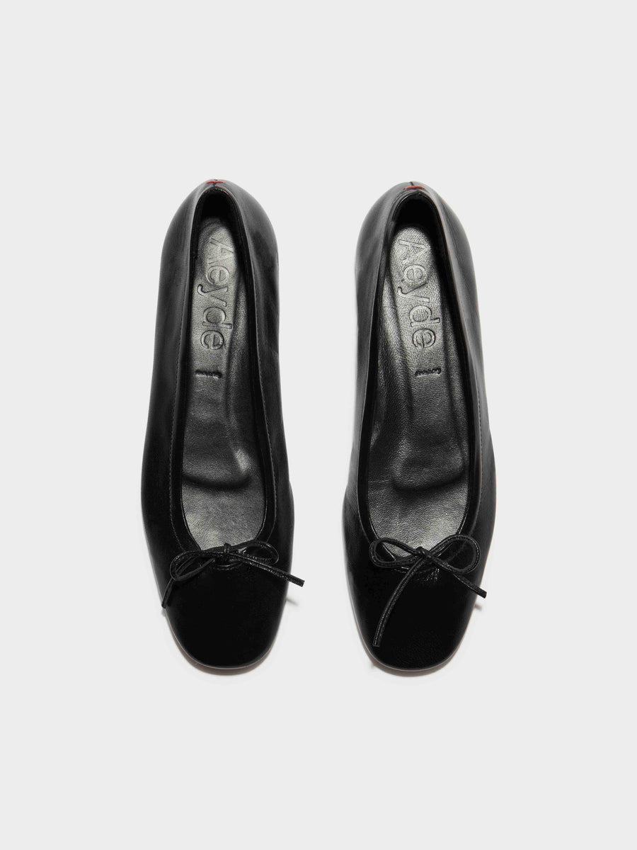 Delfina Leather Ballet Flats