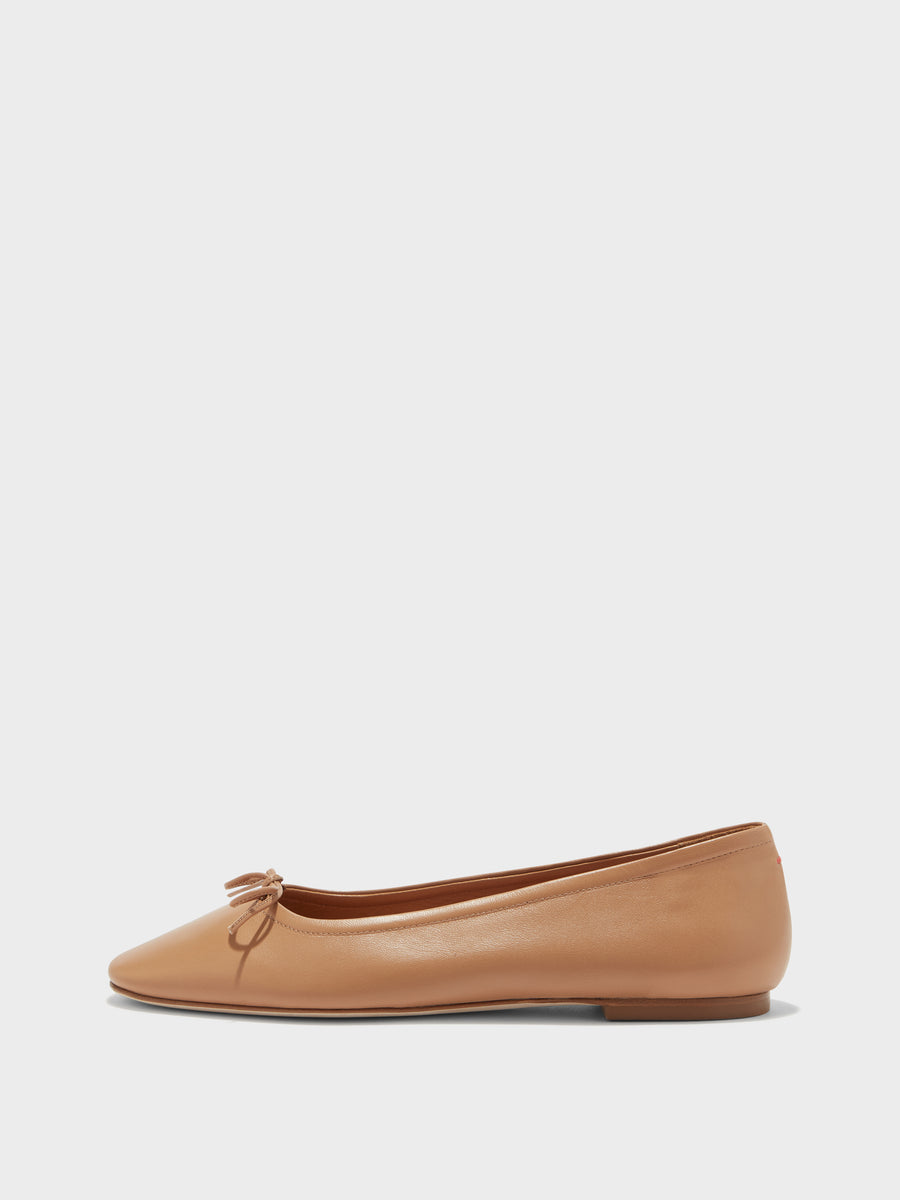 Delfina Leather Ballet Flats