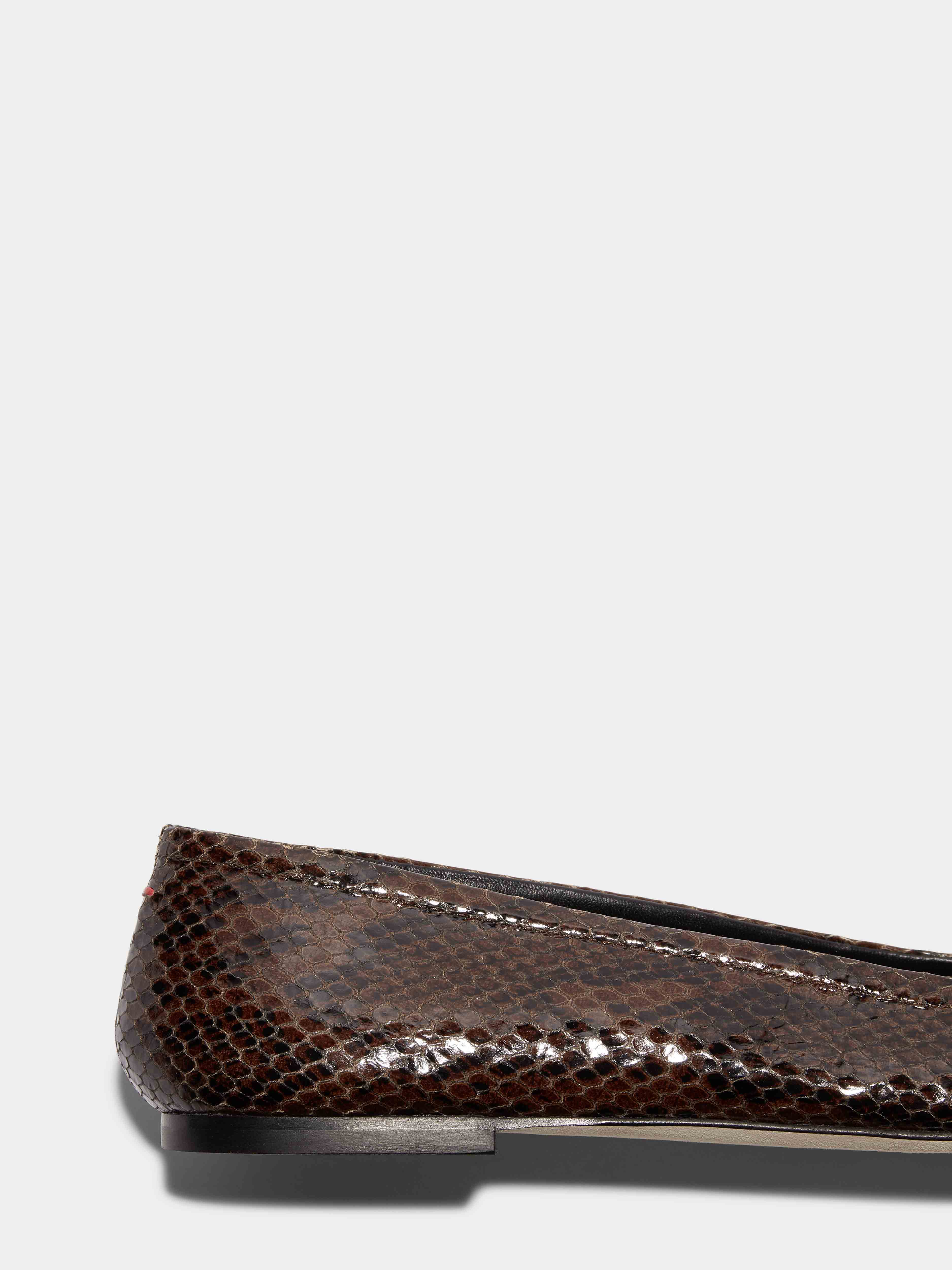 Delfina Leather Ballet Flats - Image 4
