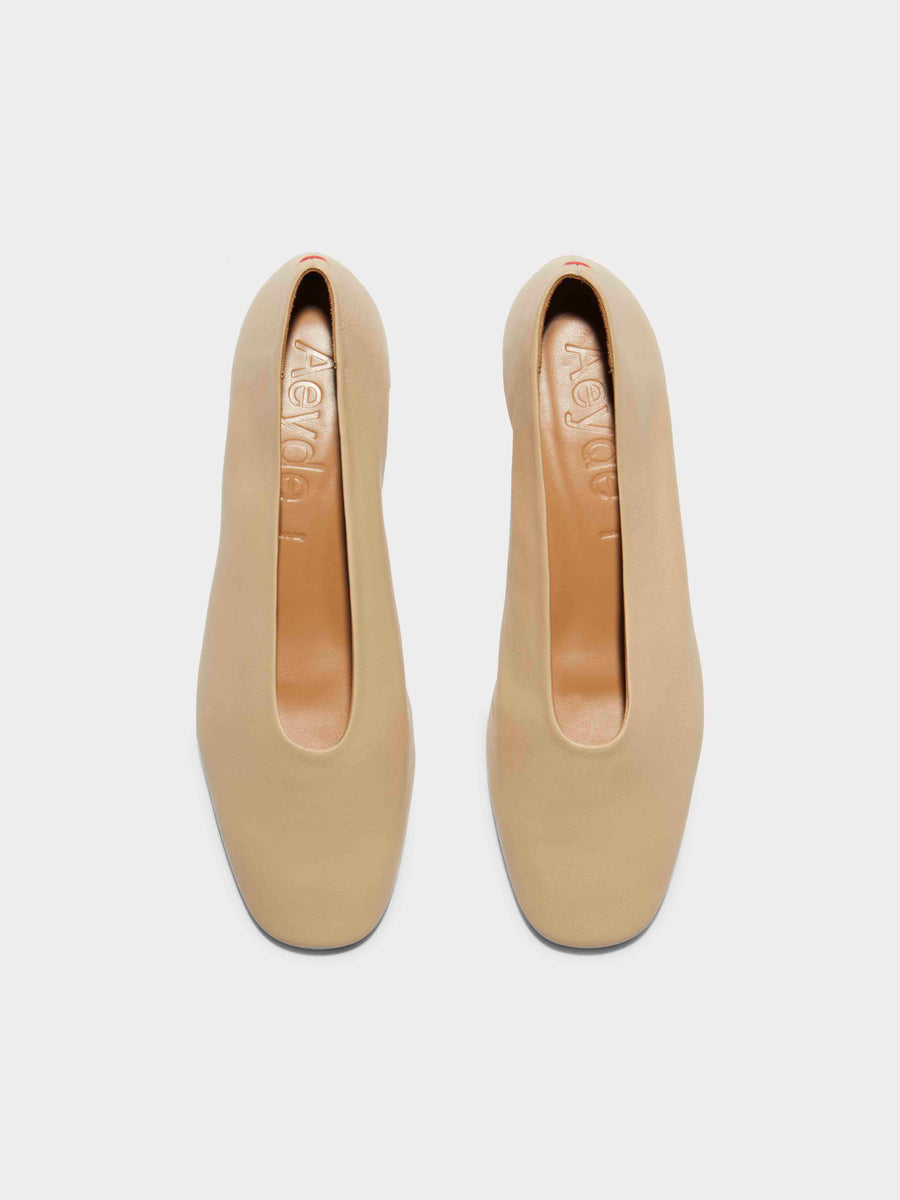 Delia Leather Ballet Flats