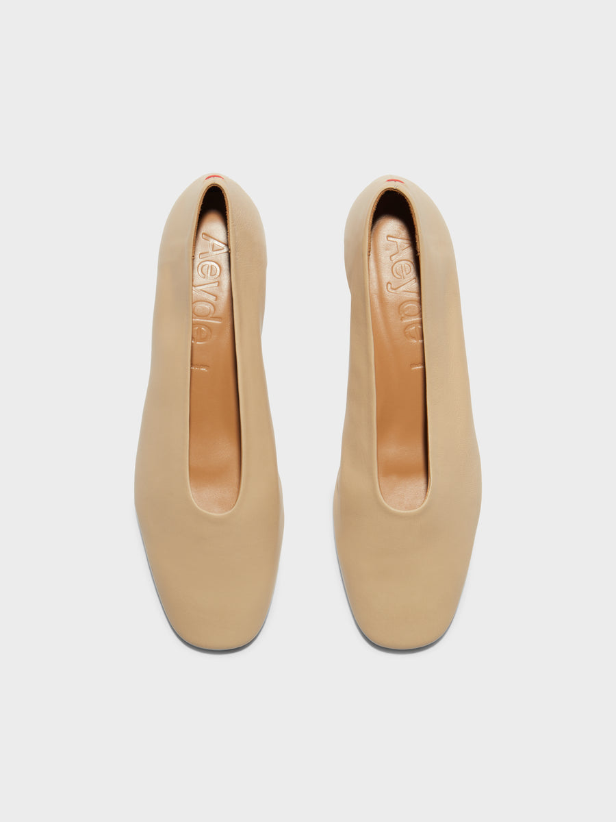 Delia Low-Heeled Ballet Pumps