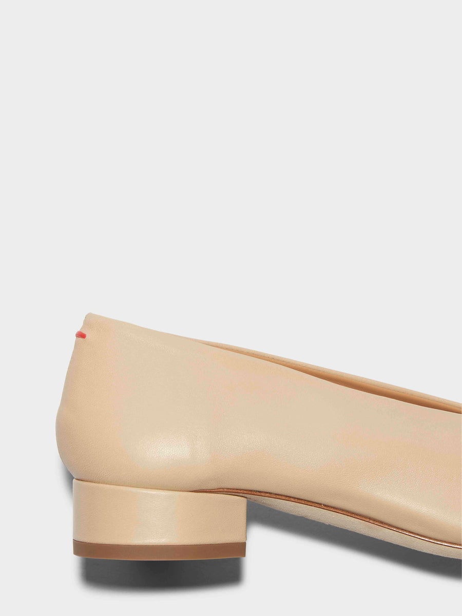 Delia Leather Ballet Flats