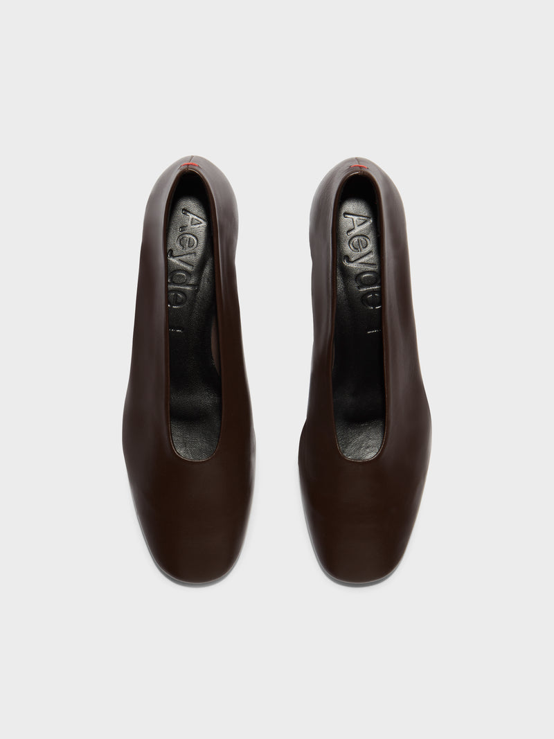 Delia Low-Heeled Ballet Pumps