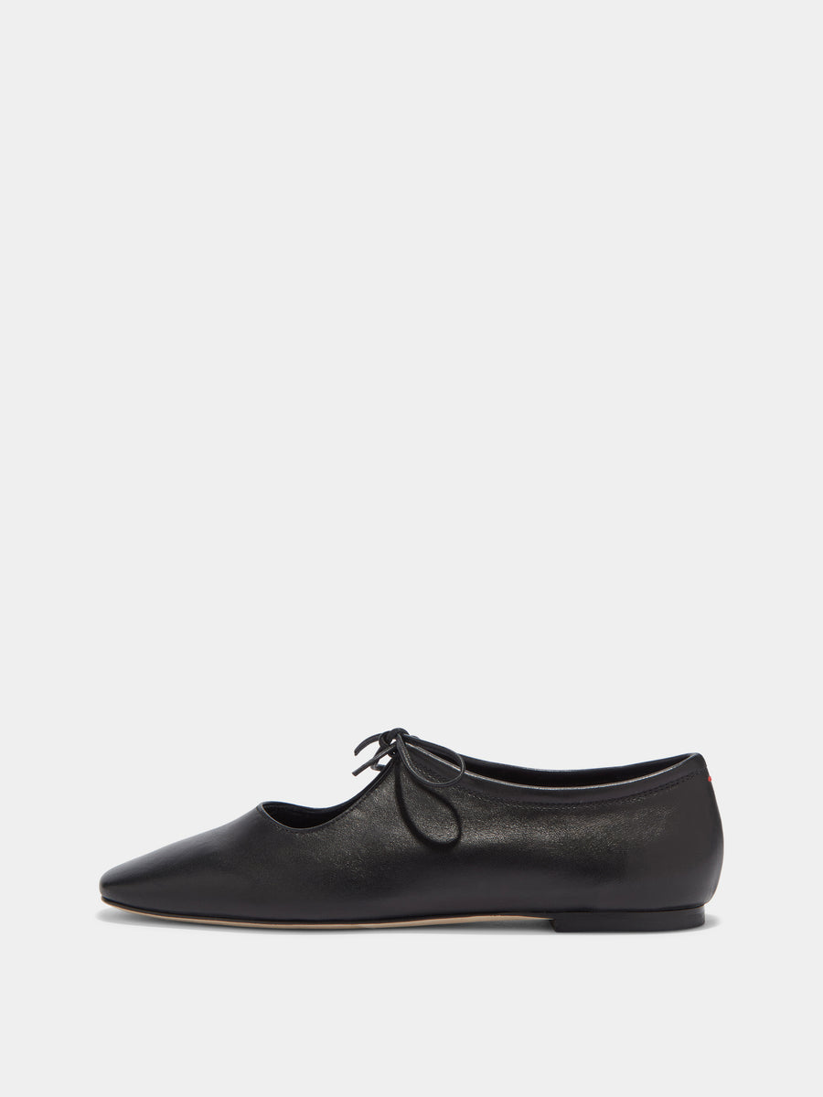 Della Leather Ballet Flats