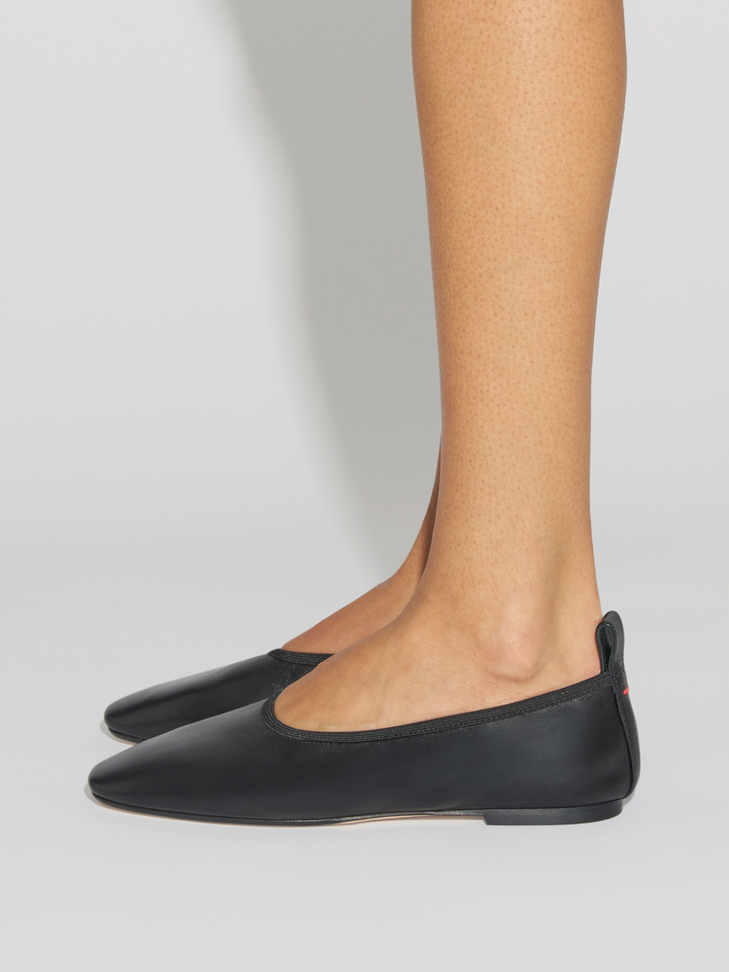 Dex Leather Flats