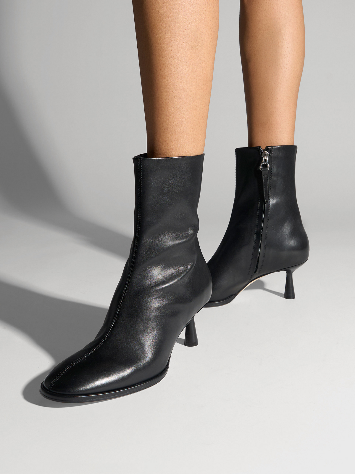 Dorothy Leather Ankle Boots