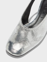 Dua Laminated Leather Slingback - Image 3