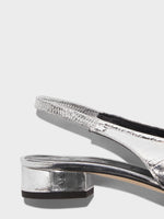 Dua Laminated Leather Slingback - Image 4