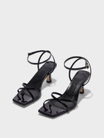 Edith Patent Leather Sandals - Image 3