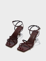 Edith Patent Leather Sandals - Image 3