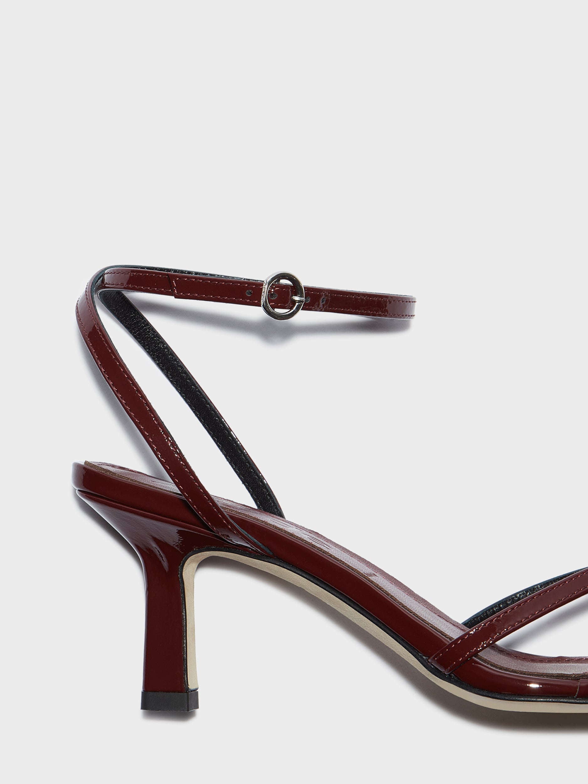 Edith Patent Leather Sandals - Image 4