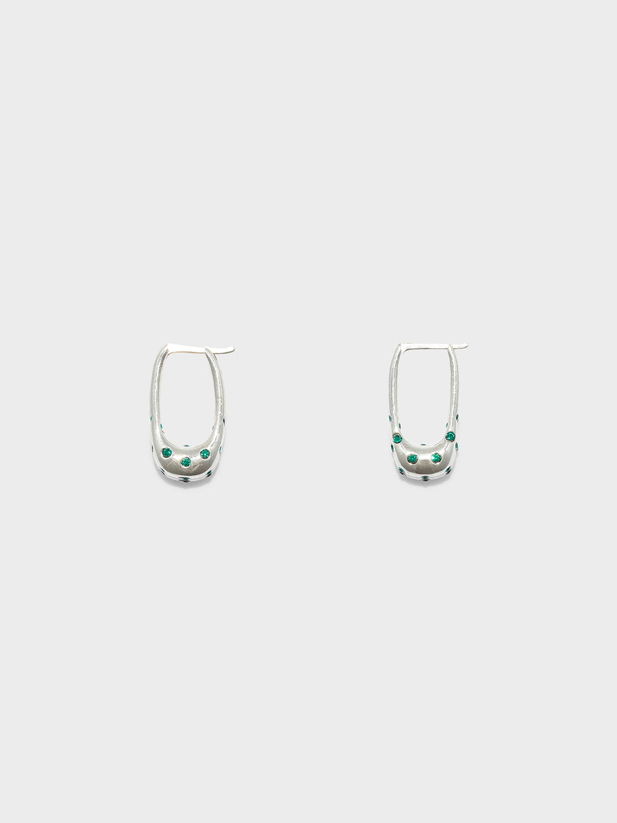 Aeyde | Elijah Crystal and Palladium-Plated Hoop Earrings for Women | Luxury Materials | Handmade in Italy | How to Style