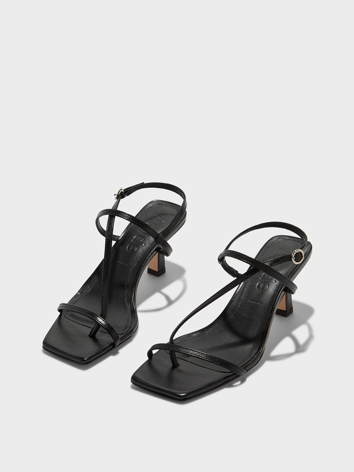 Elise Leather Toe-Post Sandals - Image 3