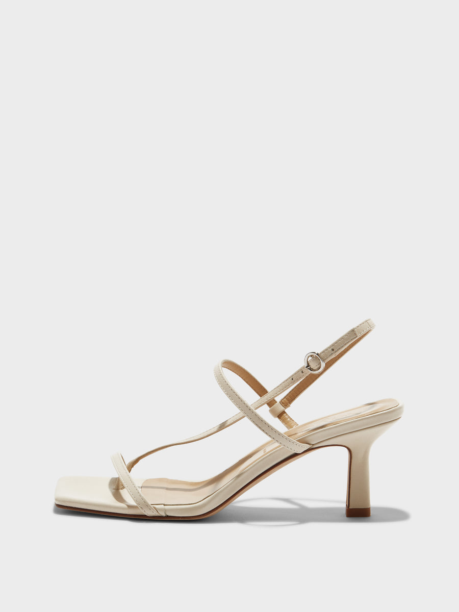 Elise Leather Toe-Post Sandals