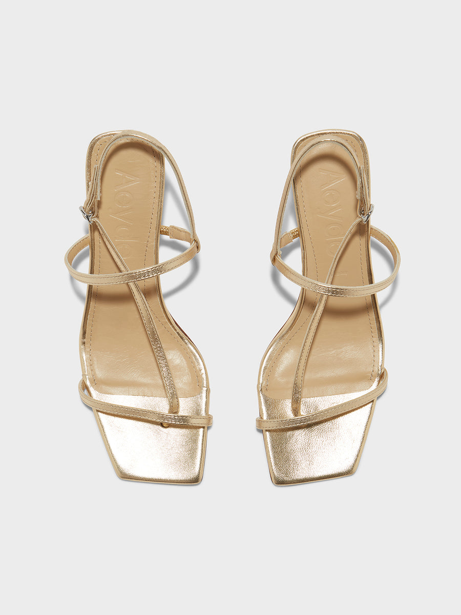 Elise Leather Toe-Post Sandals