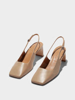 Eliza Leather Slingback Pumps - Image 2