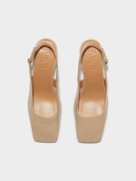 Eliza Leather Slingback Pumps - Image 5