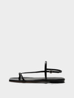 Ella Leather Toe-Post Sandals - Image 1