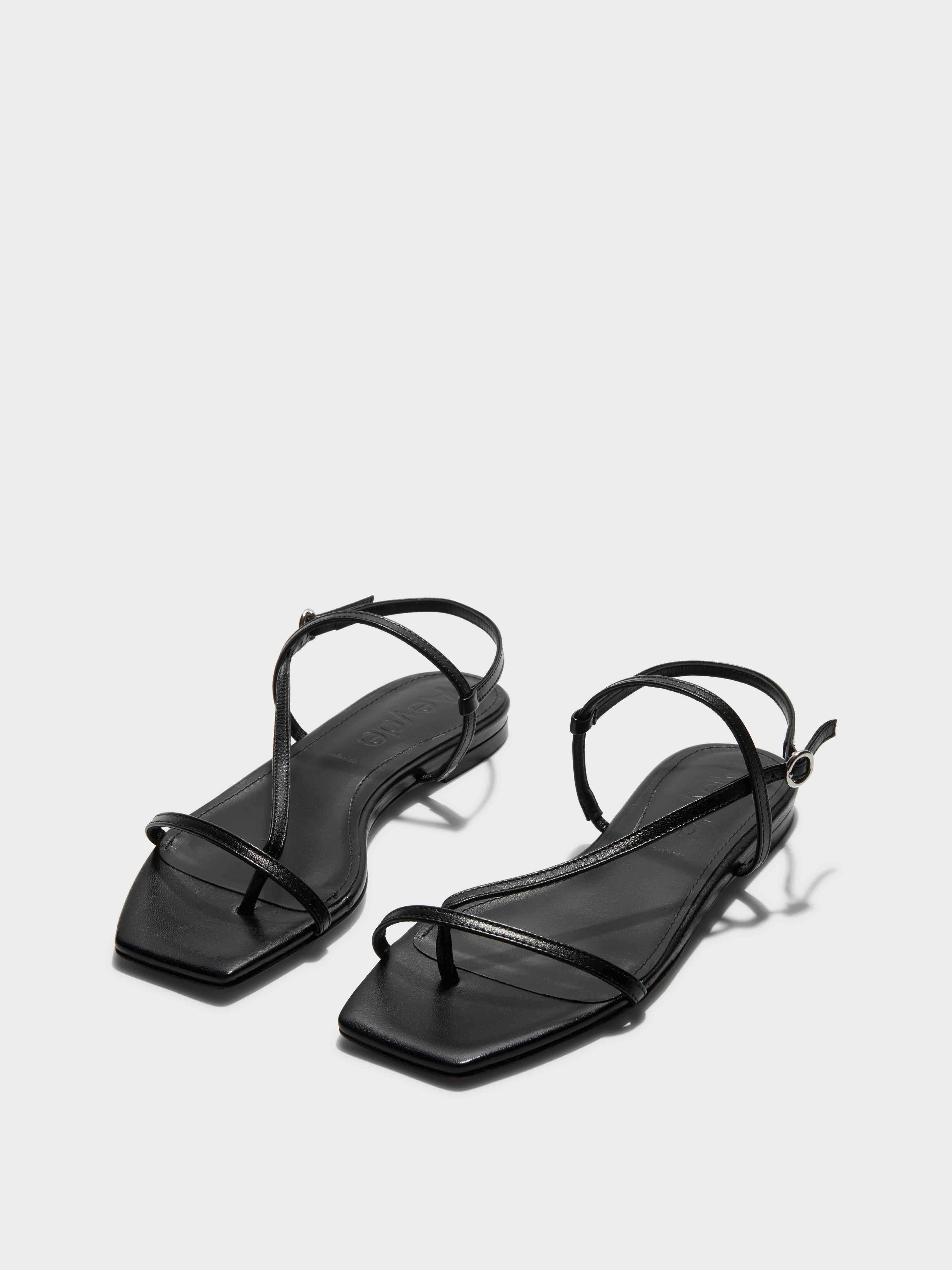 Ella Leather Toe-Post Sandals - Image 3