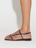 Ella Leather Toe-Post Sandals - Image 6