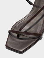 Ella Leather Toe-Post Sandals - Image 4
