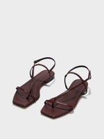 Ella Square-Toe Sandals - Image 3