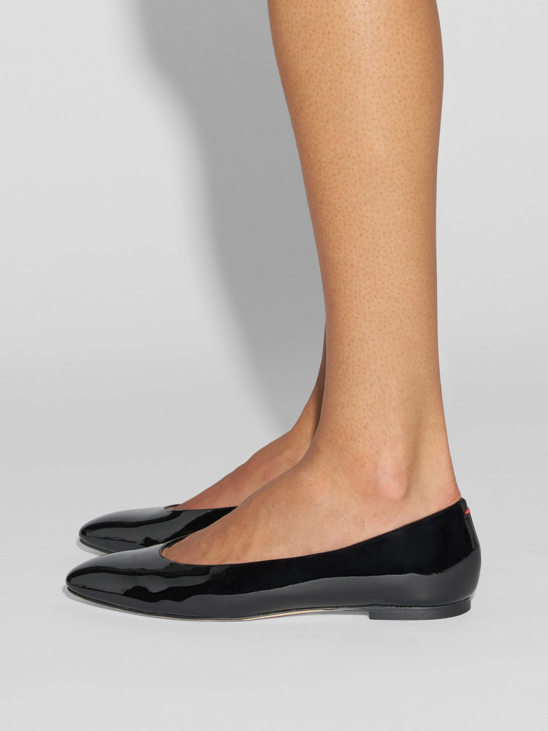 Ellie Patent Leather Flats