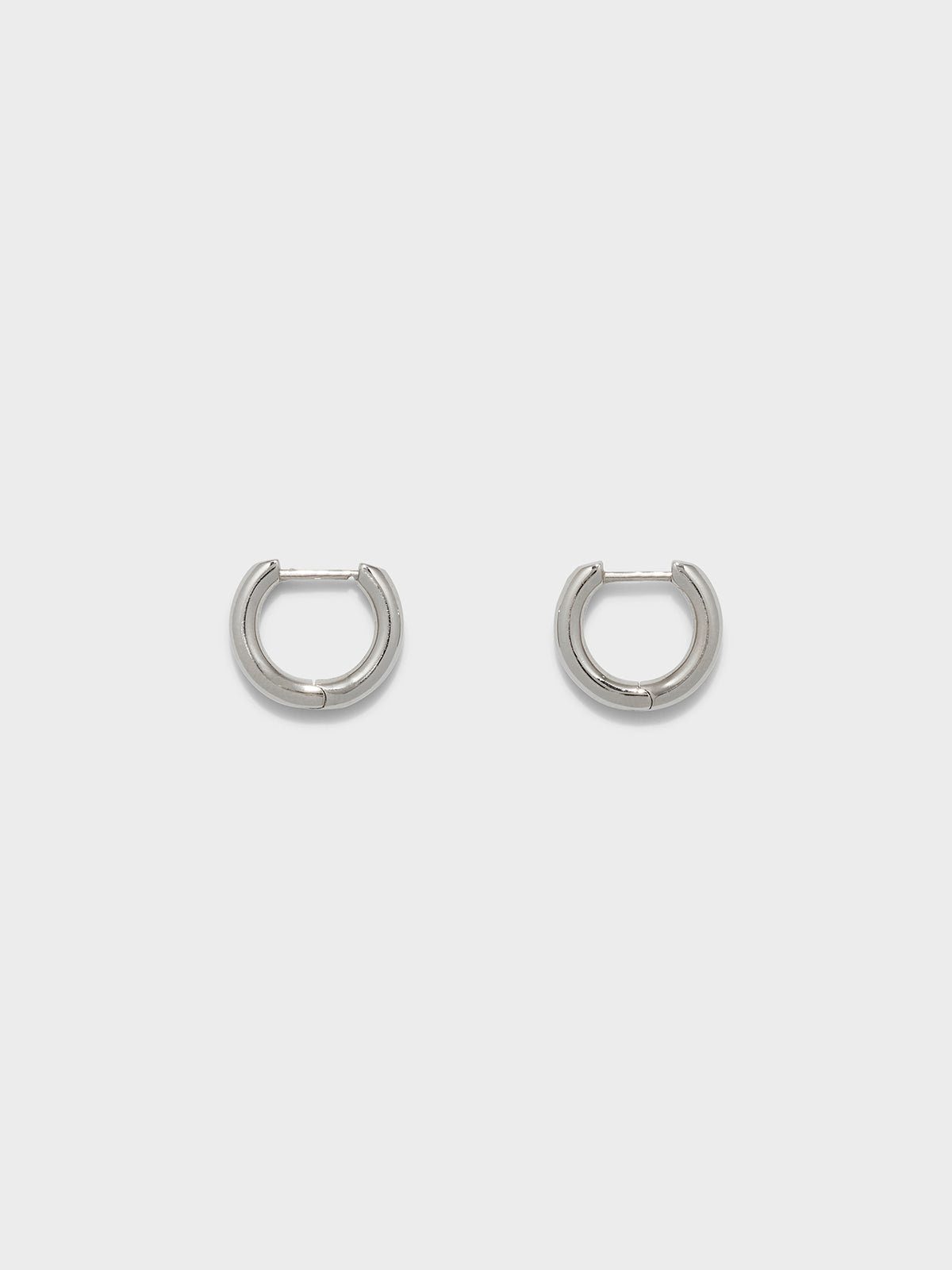 Elliot Palladium-Plated Hoop Earrings - Image 1