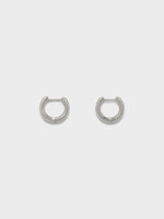 Elliot Palladium-Plated Hoop Earrings - Image 1