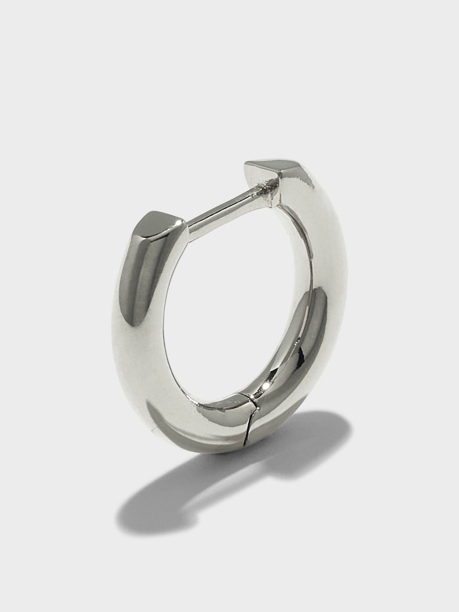 Elliot Palladium-Plated Hoop Earrings