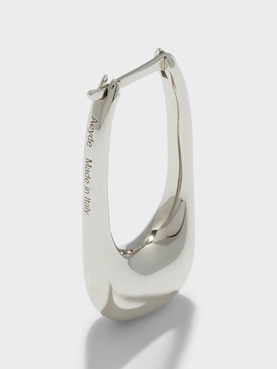 Ellis Palladium-Plated Hoop Earrings