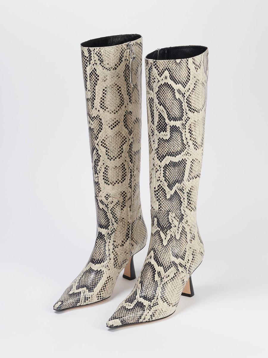 Esme Leather Knee-High Boots