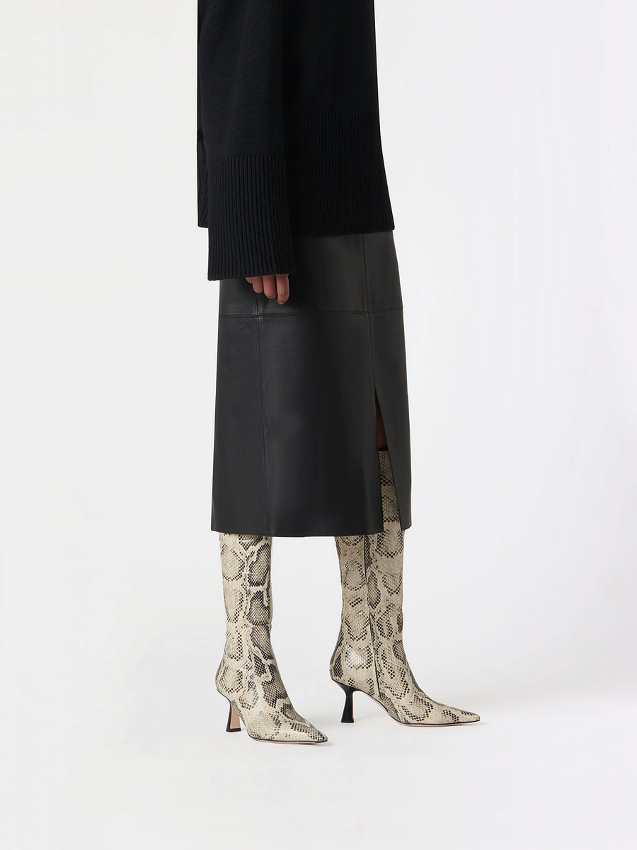 Esme Leather Knee-High Boots