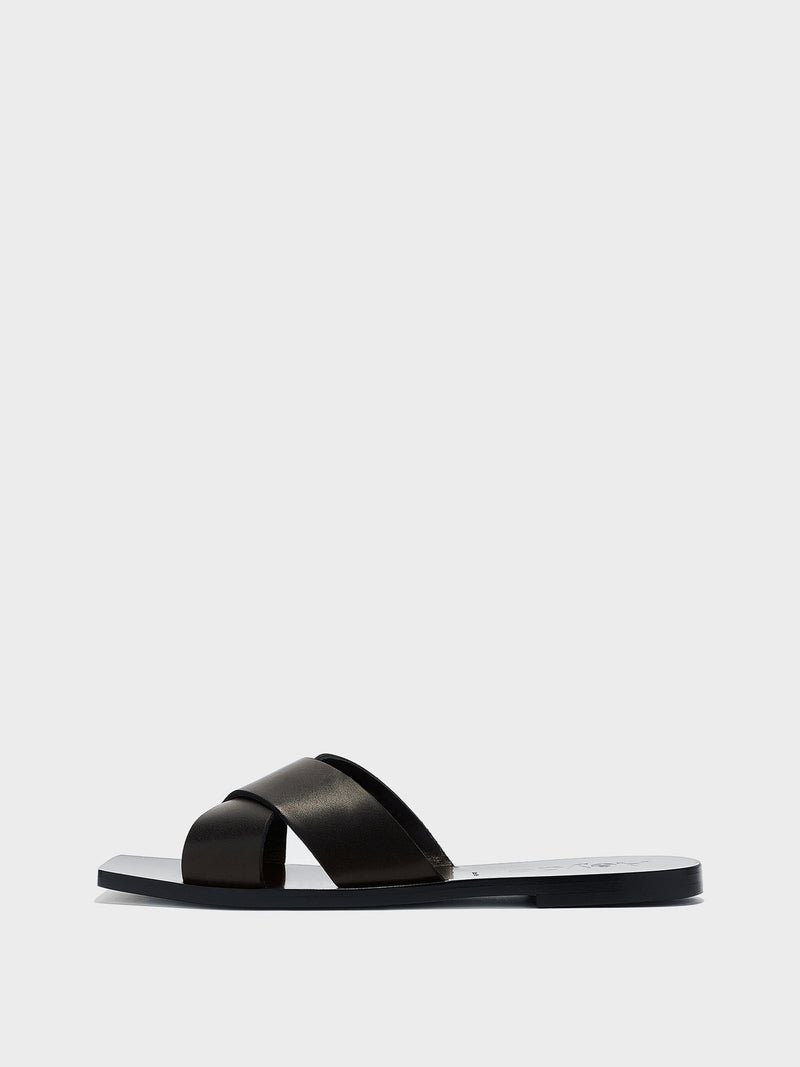 Faye Leather Sandals