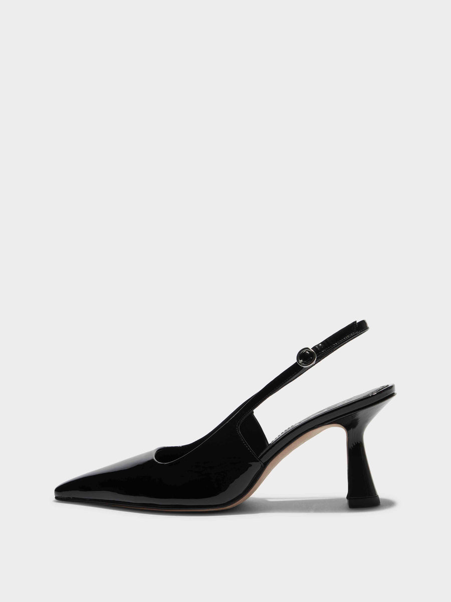 Fernanda Leather Slingback Pumps