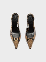 Fernanda Snake Print Pumps - Image 5