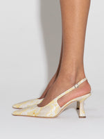 Fernanda Leather Slingback Pumps - Image 6