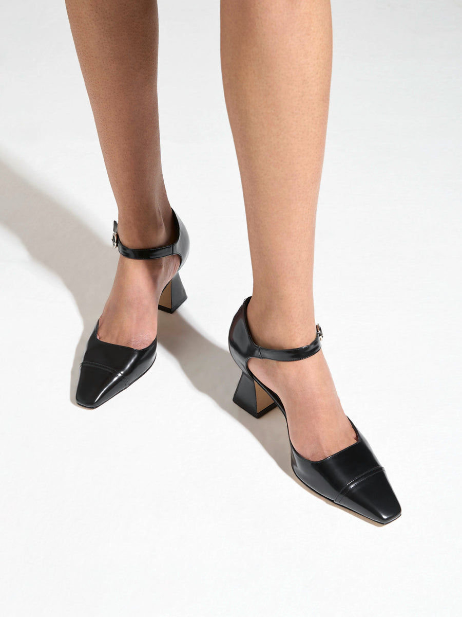Francine Ankle Strap Pumps