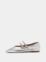 Franny Leather Flats - Image 1