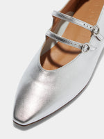 Franny Leather Flats - Image 3