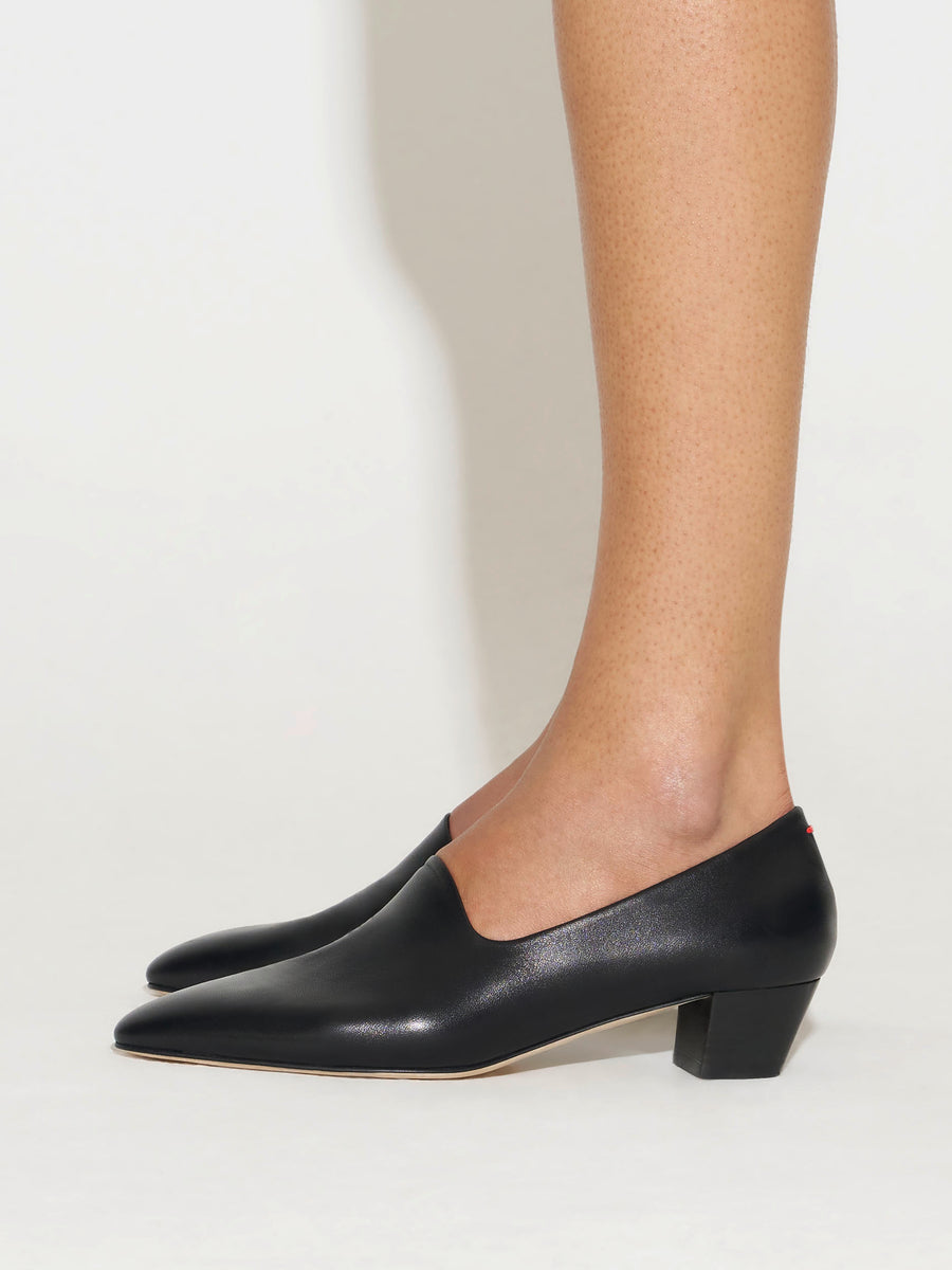 Gabby Almond-Toe Loafers