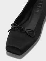 Gabriella Satin Ballet Flats - Image 3