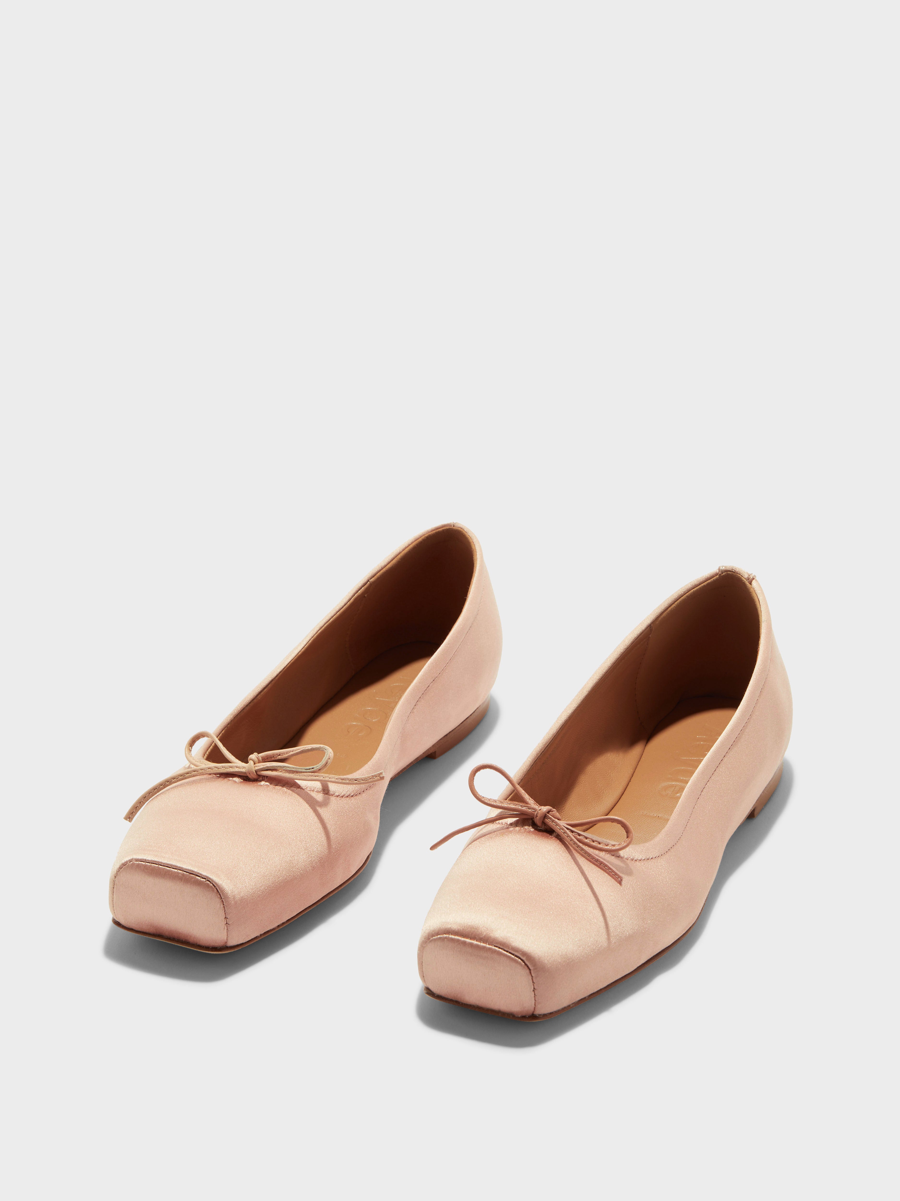 Gabriella Satin Ballet Flats - Image 2