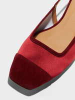 Geraldine Satin Toe-Cap Flats - Image 4
