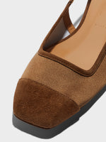 Geraldine Satin Toe-Cap Flats - Image 4