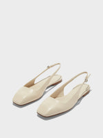 Geraldine Leather Slingback Flats - Image 2
