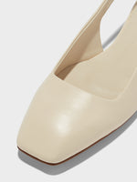 Geraldine Leather Slingback Flats - Image 3